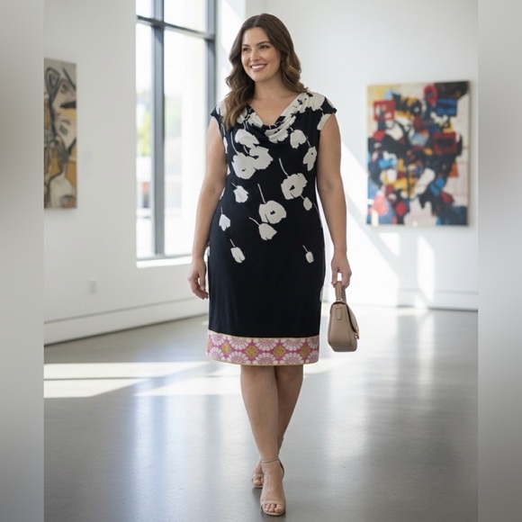 London Times Dresses & Skirts - LONDON TIMES FLORAL DRESS size 12